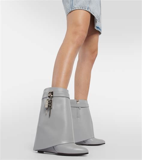 givenchy boots grey|givenchy shark boots price.